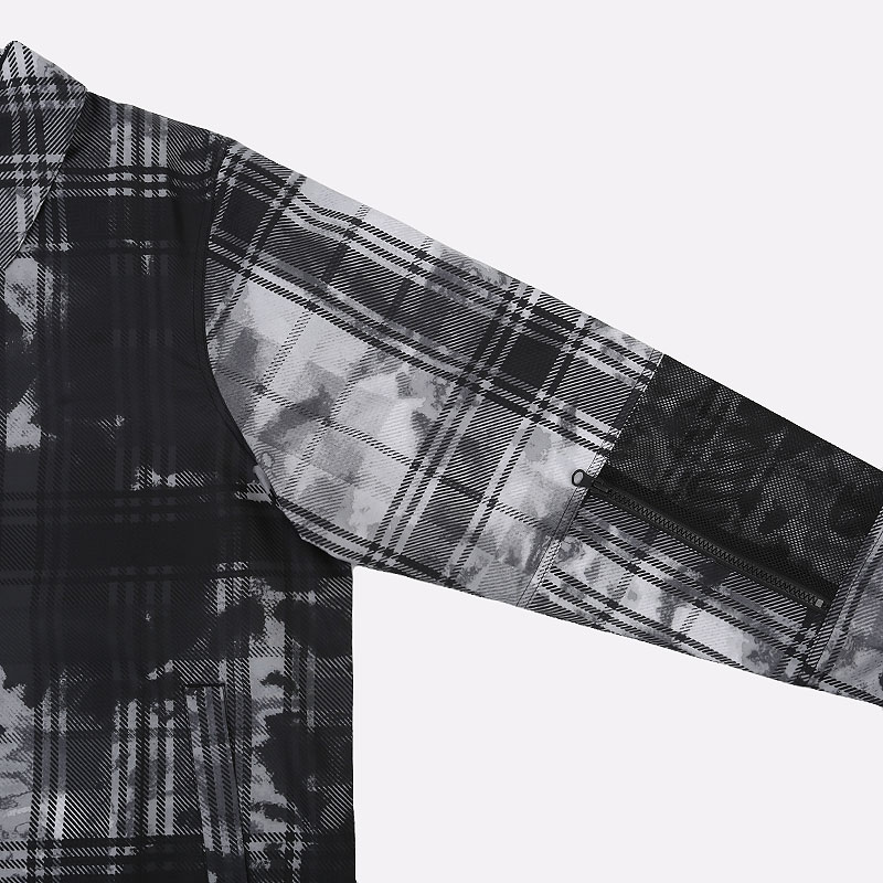 мужская серая куртка Nike Kyrie Lightweight Printed Jacket CK6751-010 - цена, описание, фото 3